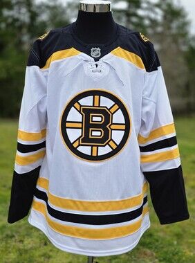 Boston Bruins NHL Black Jersey Premium Fight Strap Fanatics Mens Size 54 XL NEW
